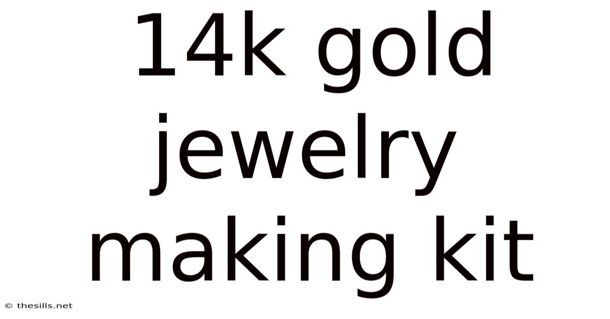 14k Gold Jewelry Making Kit