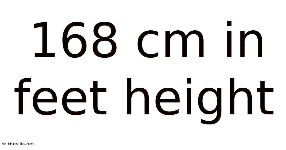 168 Cm In Feet Height