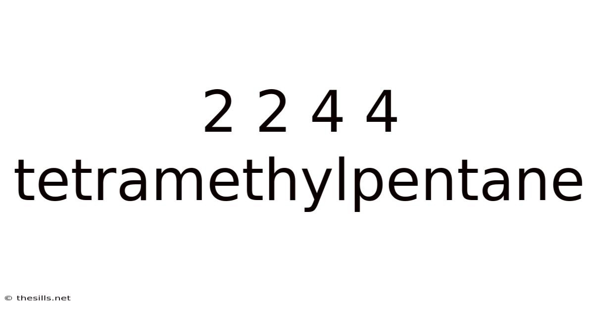 2 2 4 4 Tetramethylpentane