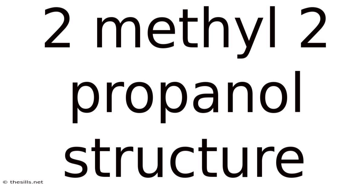 2 Methyl 2 Propanol Structure