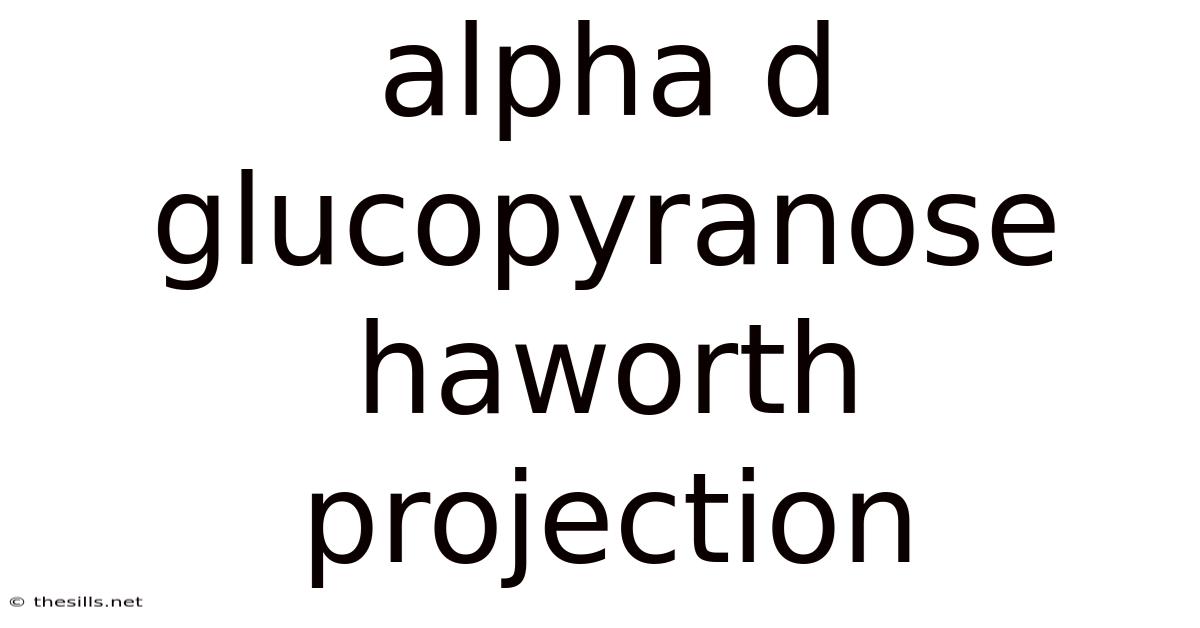 Alpha D Glucopyranose Haworth Projection