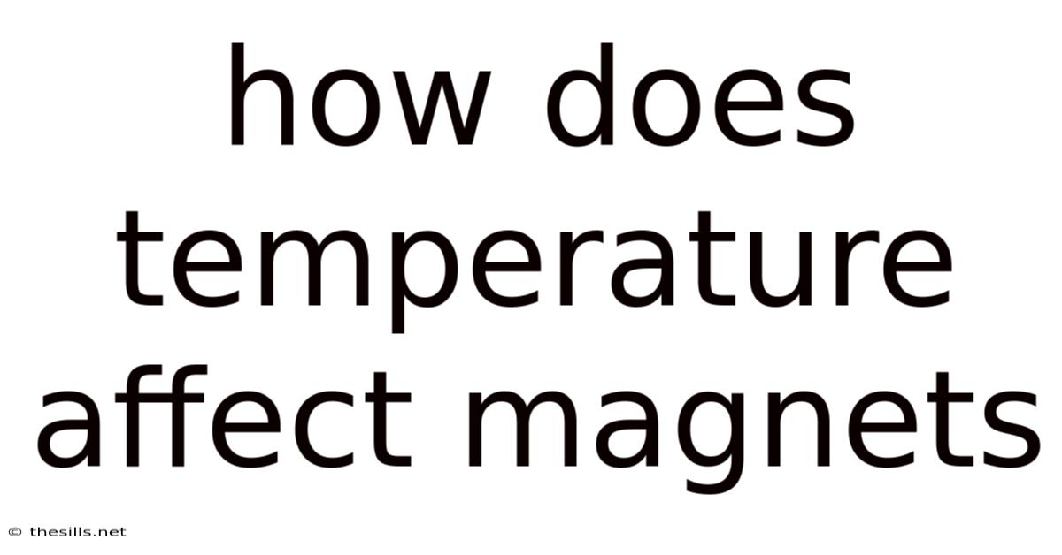 How Does Temperature Affect Magnets