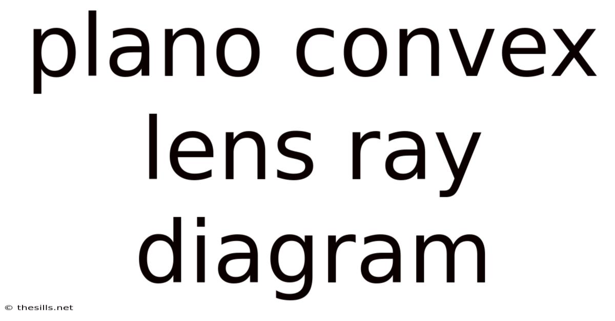 Plano Convex Lens Ray Diagram