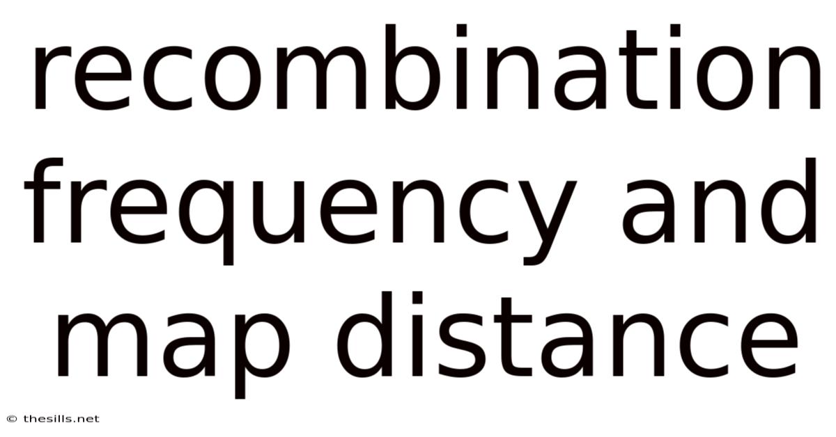 Recombination Frequency And Map Distance